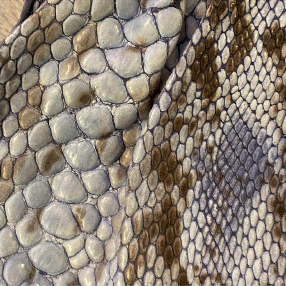 Tosca Blu Real Python Blue Bag - image 2